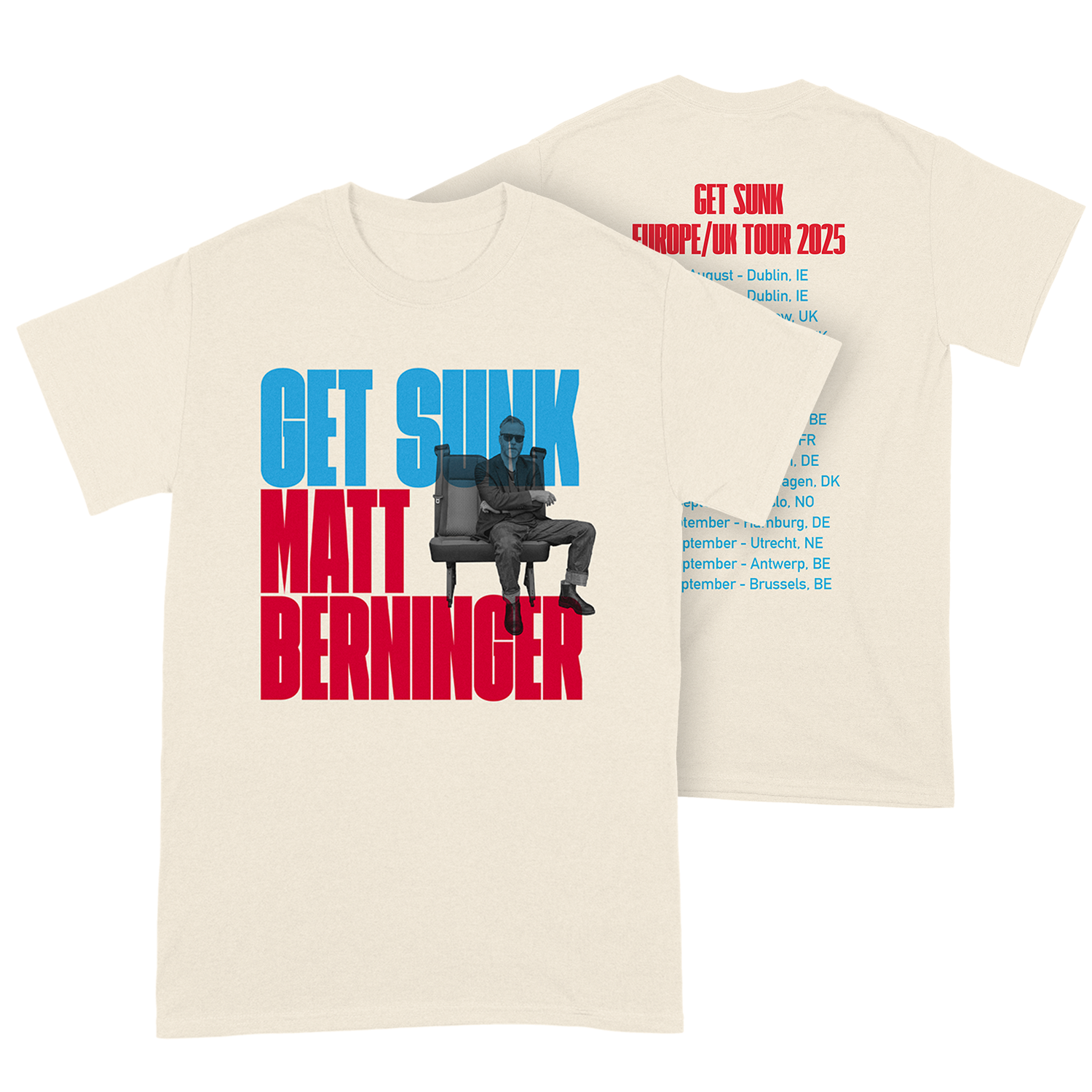 Get Sunk Europe/UK 2025 T-Shirt