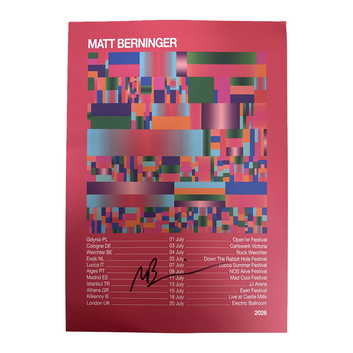 2026 Poster Tour - Signed